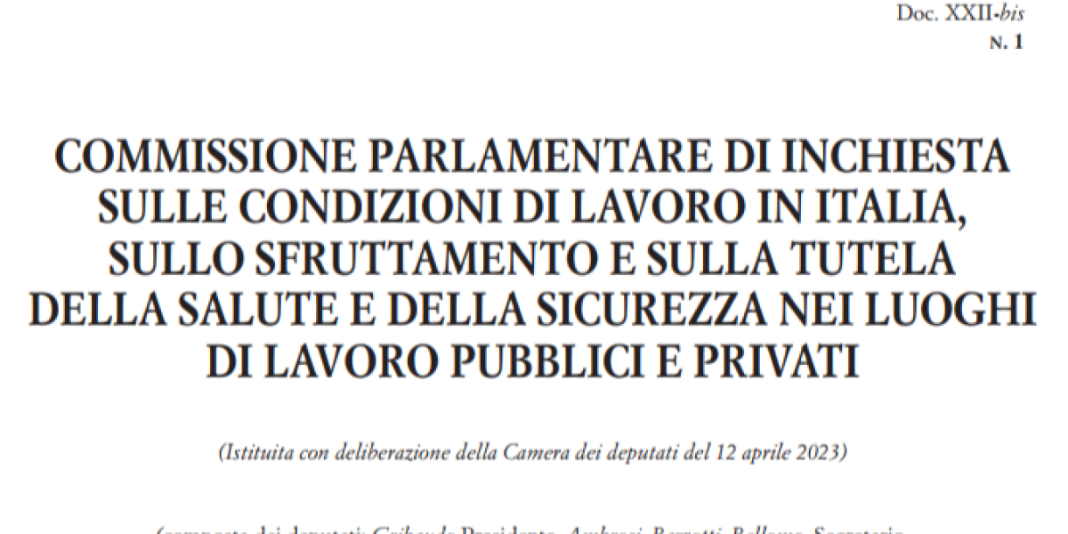 Il rapporto della commissione parlamentare su Brandizzo